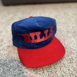Vintage Buffalo Bills Corduroy Snapback EXTREMELY RARE